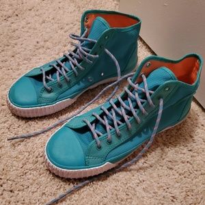 PF Flyers Teal Sneakers, 7.5 Men/9 Women